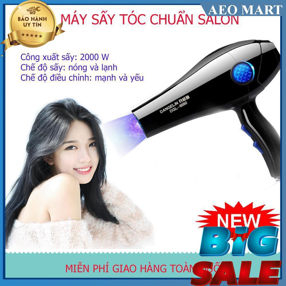 Big sale -  Máy sấy tóc 2 chiều nóng lạnh,Máy sấy tóc DELIYA 8018 ( 2000W) an toàn - chống quá nhiệt