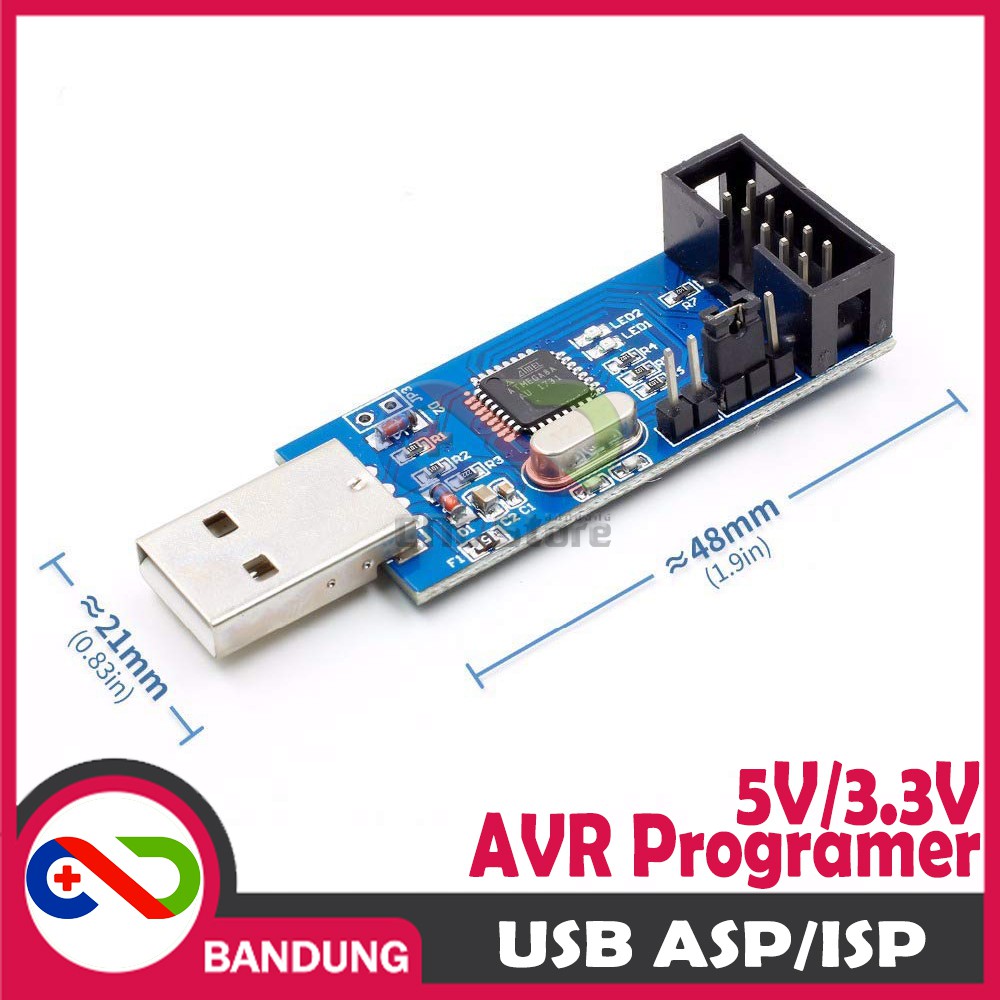 Usb Isp Asp Lập Trình Cho Atmel Avr