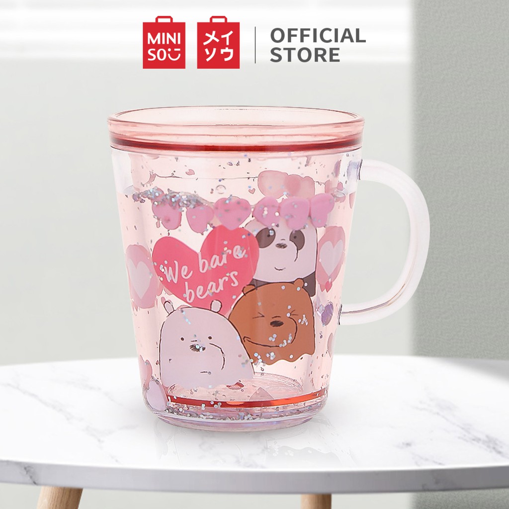 Cốc nước 260ml Miniso x We Bare Bears