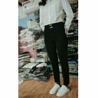Quần Baggy Nữ Lưng Cao,Quần Baggy Cạp Cao 4 khuy , Quần Tây Công Sở Thiết Kế 4 Khuy
