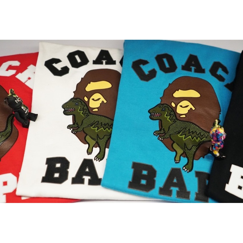 Áo thun BAPE cotton tay ngắn trẻ trung thời trang dành cho cả nam và nữ
