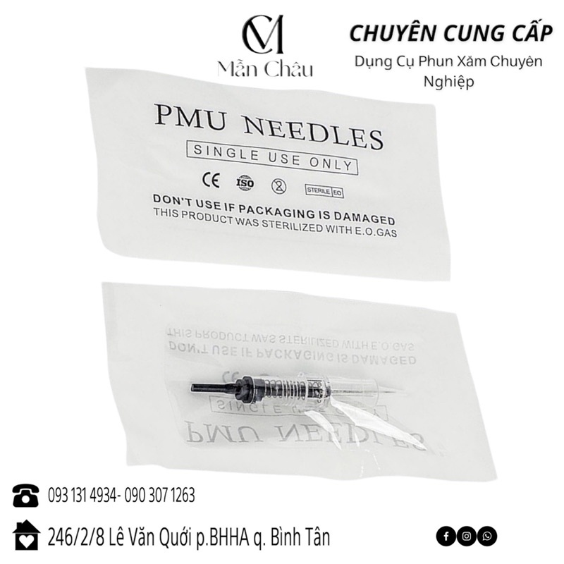 Kim dùng cho máy Black Pearl 3 kim máy KTS lò xo máy pen máy kỹ thuật số