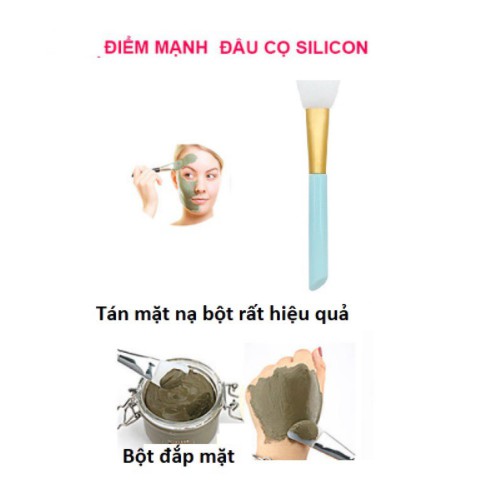 Cọ Quét Mặt Nạ Sillicon - Chổi Quét Mask Cao Cấp Princess Beauty