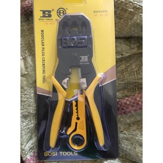 Kìm bấm mạng Bosi BS-D3468 - Kìm mạng đa năng