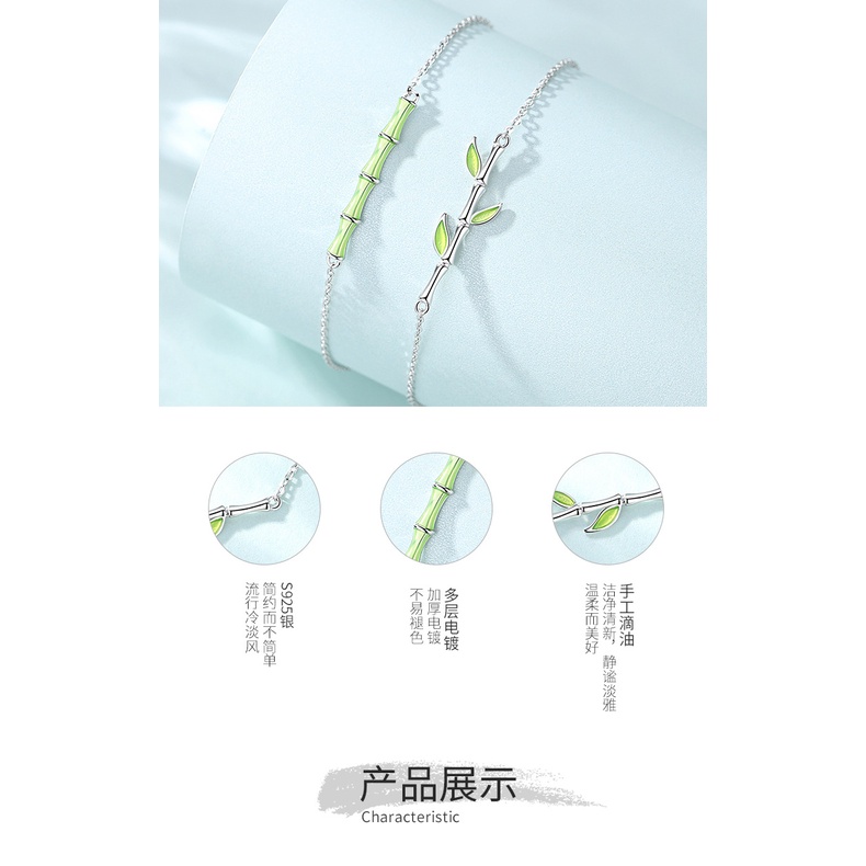 [Hàng Mới Về] Vòng Đeo Tay Bằng Tre Phong Cách Trung Hoa Cổ Điển Làm Quà Tặng Sinh Nhật Cho Bé Gái