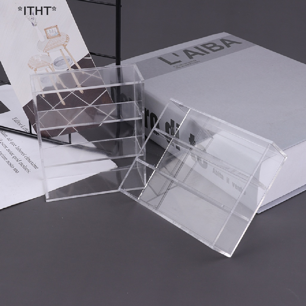Hộp Trưng Bày Tủ Trưng Bày Mô Hình Nhà Búp Bê Bằng Acrylic Tỷ Lệ 1 / 12