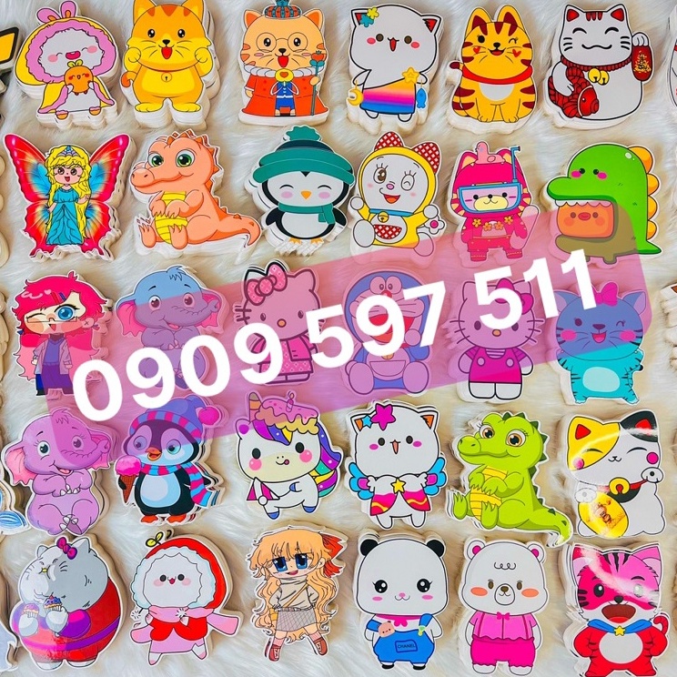 Bao lì xì chibi chipi lì xì hoạt hình tết Quý Mão 2023 mới cao cấp đẹp độc lạ