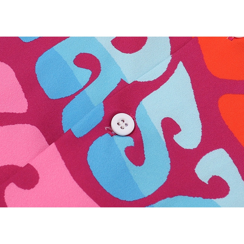 Áo Sơ Mi Versace Tay Ngắn In Hoạ Tiết Nhiều Màu Sắc Thời Trang Dành Cho Nam Giới