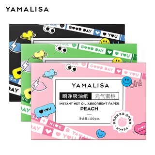 Set 100 tờ giấy thấm dầu YAMALISA kiềm dầu lâu trôi độc đáo