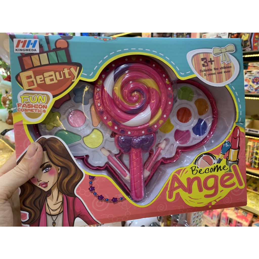Bộ đồ chơi trang điểm an toàn cho bé gái
