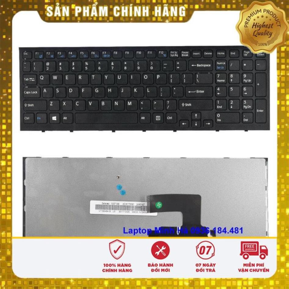 ⚡️[Loại 1] Bàn phím Laptop Sony Vaio EH VPCEH VPC-EH VPC EH Series màu ĐEN có KHUNG