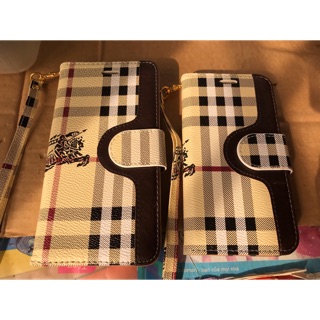 Flip cover Burberry dành cho iphone