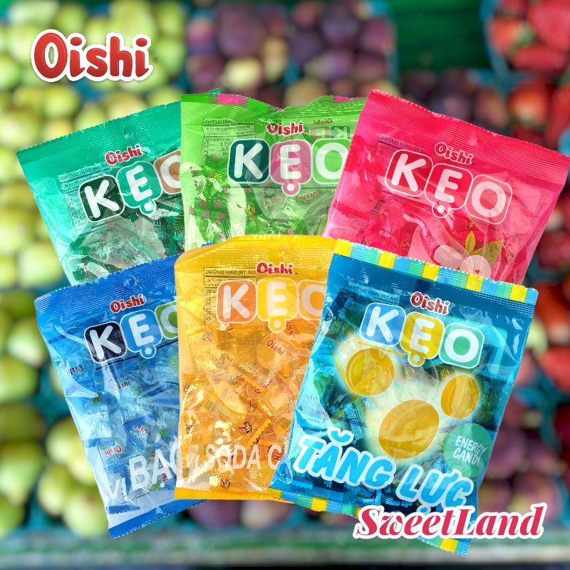 Kẹo trái cây Oishi gói 90g đủ vị