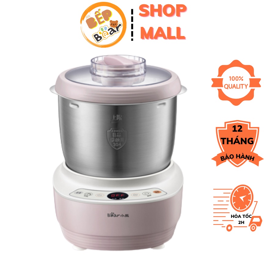 Máy trộn bột 3,5L Bear HMJ-A35M1 2 chế độ tự động màn hình điện tử hẹn giờ trộn Tuli Store