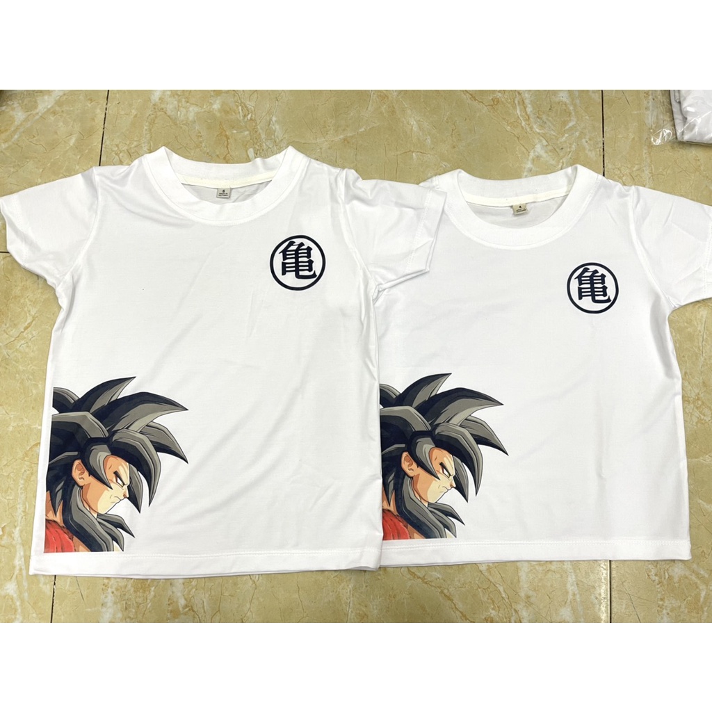 Áo thun nam goku dragon ball 7 viên ngọc rồng mặc bố con