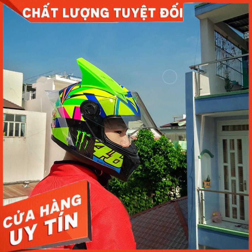 [Uy Tín - Chất Lượng]  Nón bảo hiểm AGU Fullface Đa Sắc Màu