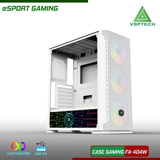 Vỏ Case Game VSP FA-404W (TRẮNG) mới