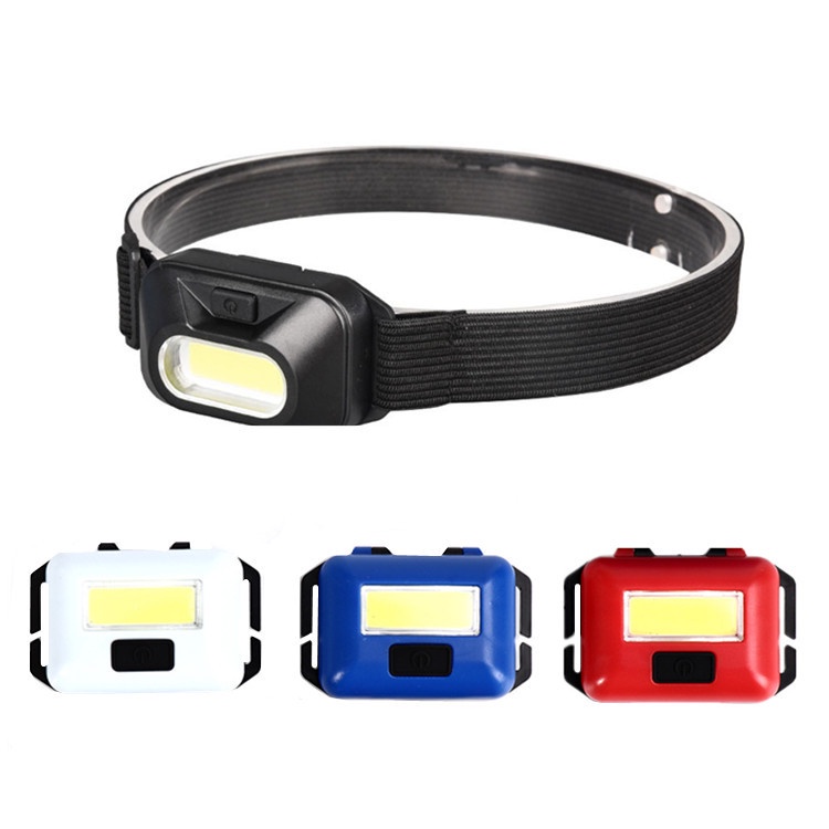 Đèn Pha Led Cob Mini Bằng Nhựa Chống Thấm Nước Siêu Nhẹ Tiện Dụng Cho Xe Đạp / Câu Cá / Cắm Trại