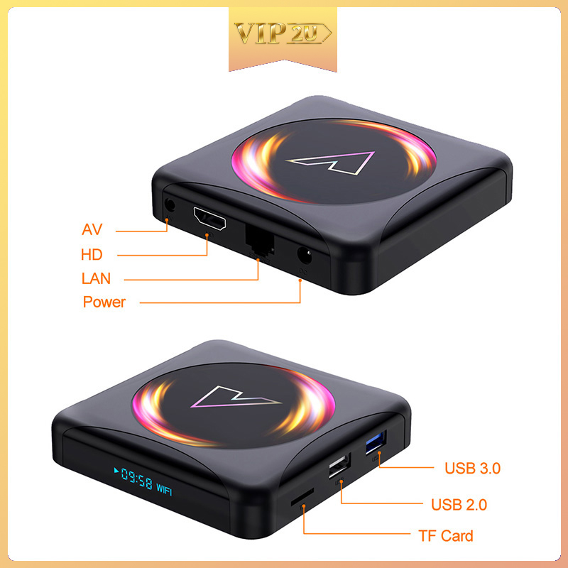 Đầu Tv Box Android 10 4g 64gb Rockchip Rk3318 Hỗ Trợ 1080p 4k Google Play