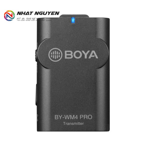 Micro không dây Boya WM4 PRO K3 cổng Lightning / Mic BY WM4 PRO K3 - Bảo hành 12 tháng