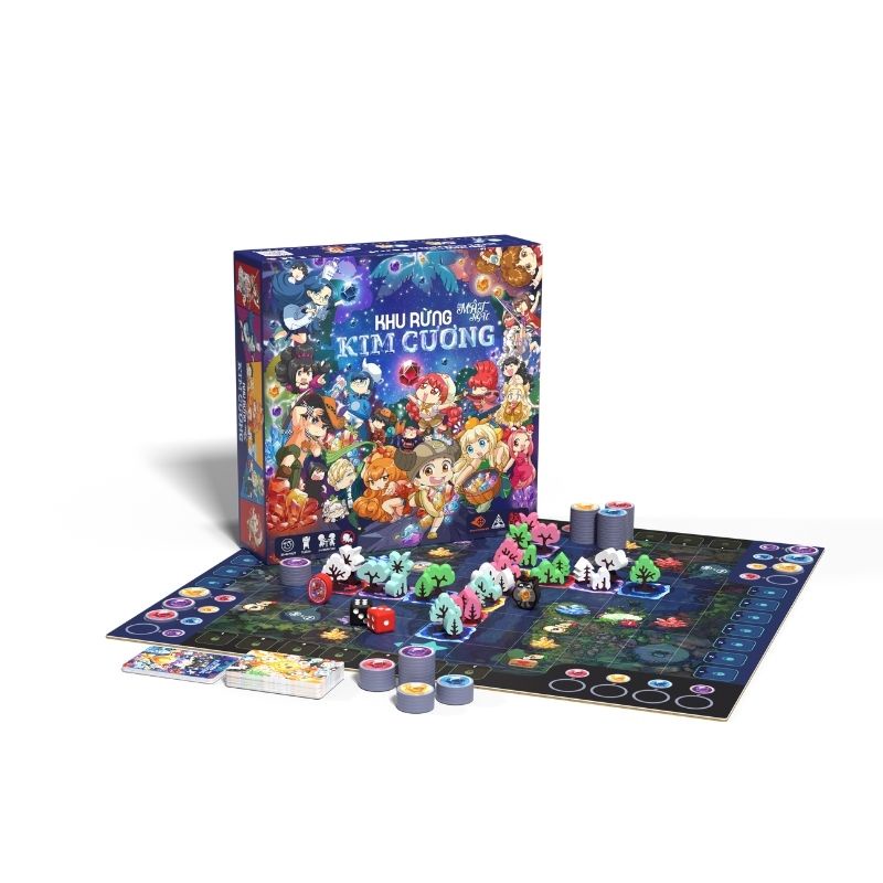 Đồ Chơi Board Game VN Lớp Học Mật Ngữ - Khu Rừng Kim Cương BGVN004