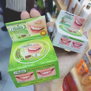 Kem trắng răng Green Herb 25g Thái Lan