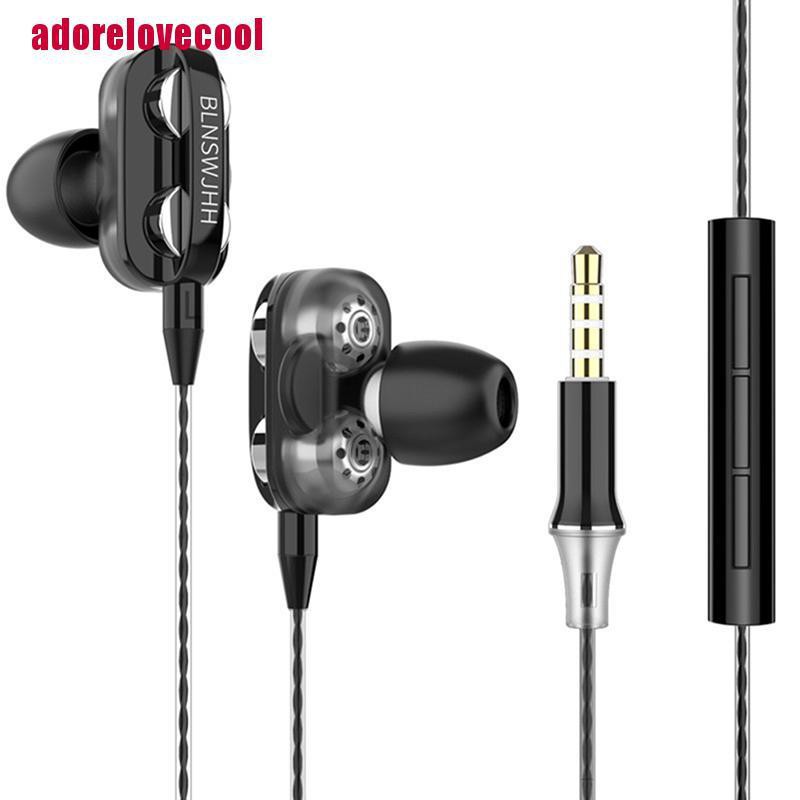 Tai Nghe Nhét Tai Âm Thanh Siêu Trầm Có Micro 3.5mm | BigBuy360 - bigbuy360.vn