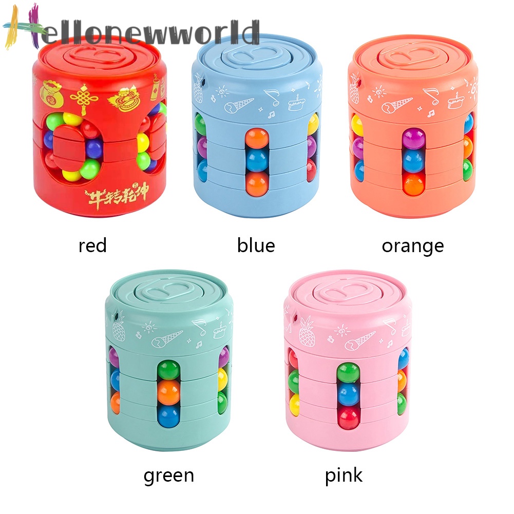 Đồ chơi khối rubik xoay hạt đậu giúp giảm căng thẳng cho trẻ em