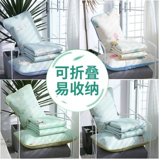 Mat lụa băng ở Nam Cực 1,5m1,8 mét Bộ ba mảnh có thể gập lại đôi Straw 72 mét Ghế sinh viên 0,9mvải đồ vải