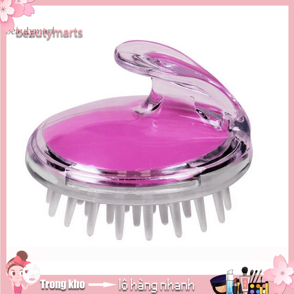 [Hàng mới về] Lược nhựa mát xa da đầu dùng khi tắm tiện dụng
