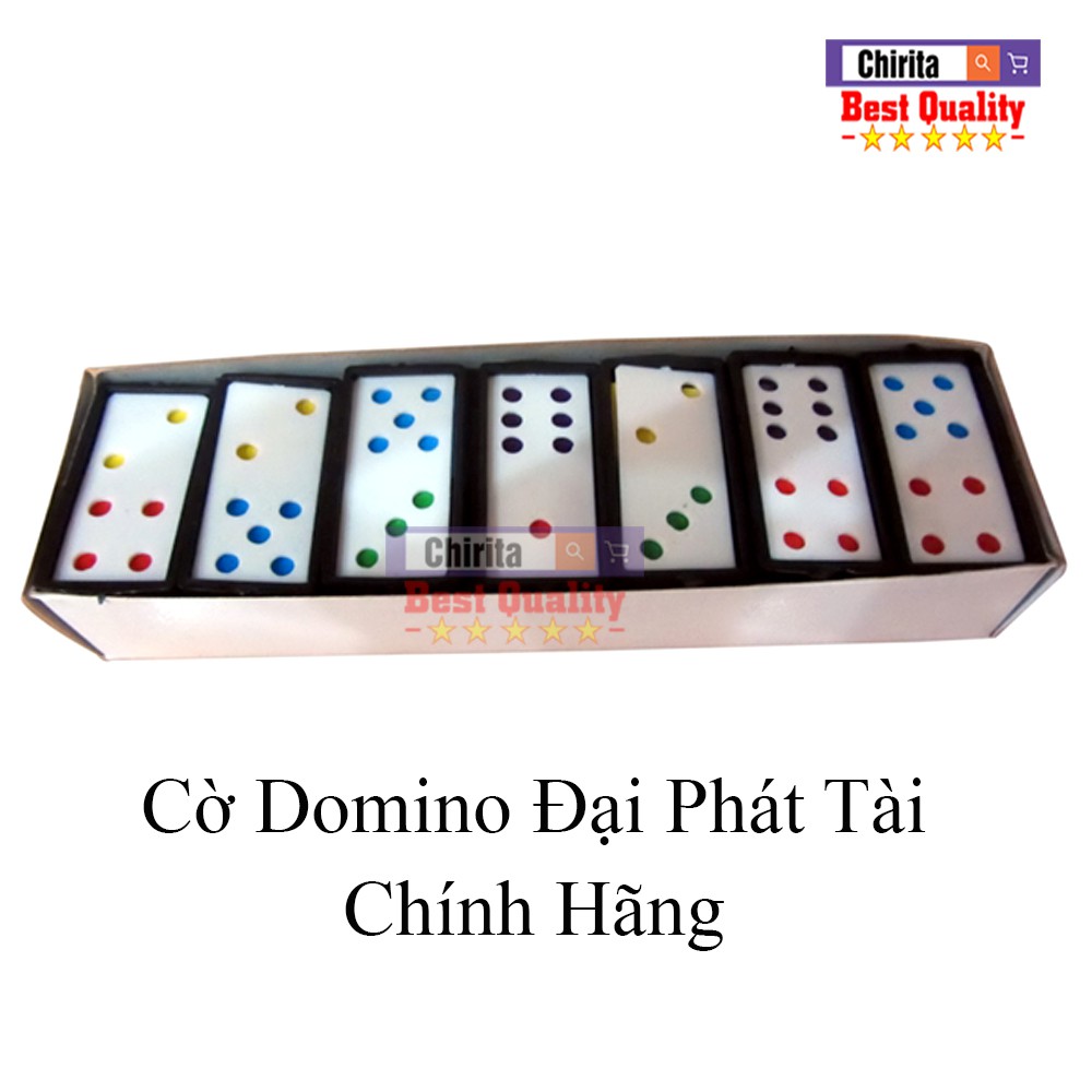 Bộ Cờ Domino Nhựa TỐT - Cờ Domino Giá Rẻ Xịn, Boardgame Đồ Chơi Trẻ Em CHIRITA