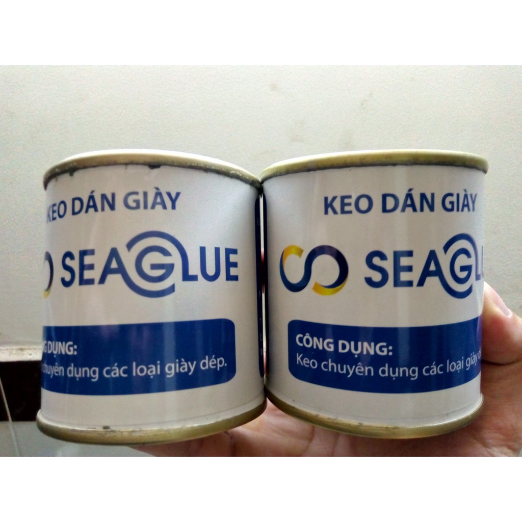 Keo Dán Giày Seaglue 300Gram, Bám Dính Chắc, Chịu Nước, Bền, Dẻo Sau Khi Dán.