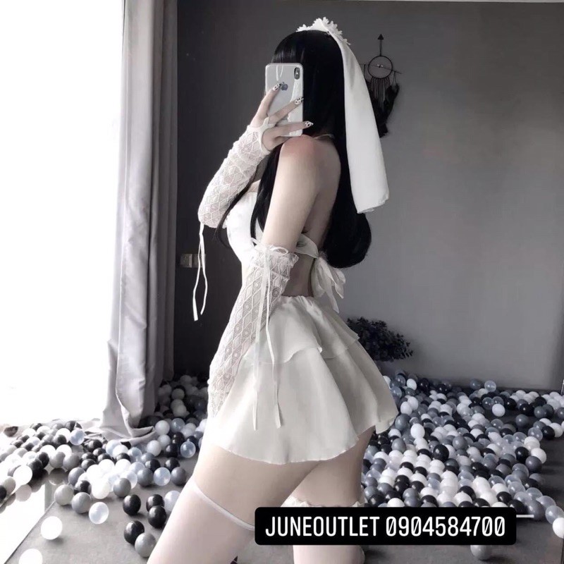 COSPLAY CÔ DÂU XINH ĐẸP QUYẾN RŨ BÍ ẨN CÁ TÍNH GỢI CẢM | BigBuy360 - bigbuy360.vn