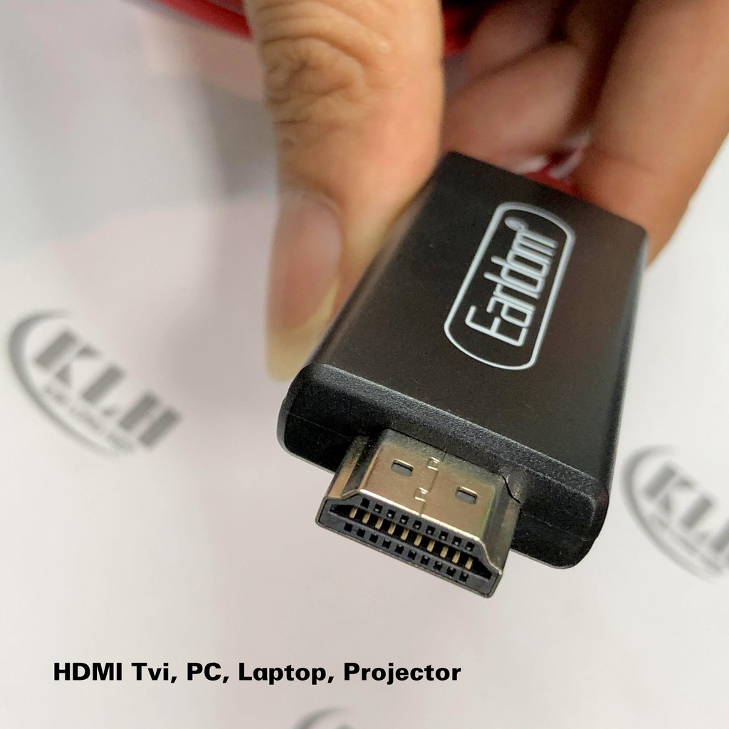 Adapter Lightning to HDMI MHL, Cáp kết nối điện thoại Iphone, Ipad ra tivi, máy chiếu cổng HDMI - chính hãng Earldom W5