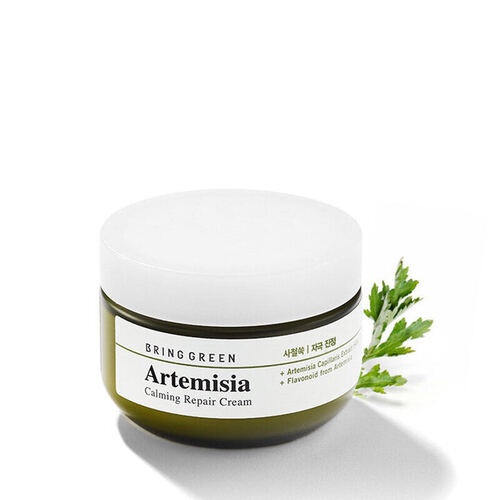Bring Green Artemisia Calming Repair Cream 75ml 2-for-1 Set K beauty moisturizer for skin