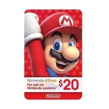 Thẻ Eshop Gift Card hệ US cho Nintendo