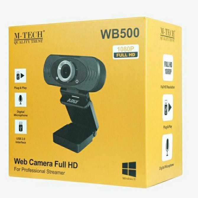 Webcam M Tech Ori 1080hd Wb 500 | BigBuy360 - bigbuy360.vn