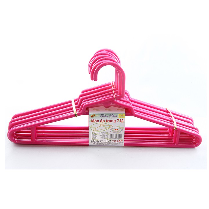 10 cái móc áo nhựa cao cấp,phơi quần áo trẻ em TL712 -10c