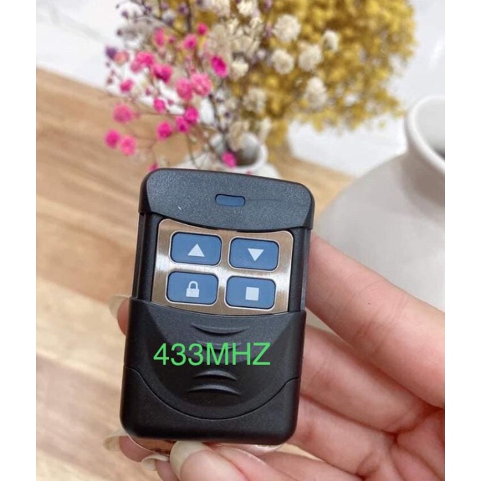Remote cửa cuốn học lệnh thông minh tần số 433mhz