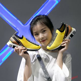 Giày thể thao nữ, lười D&G, siêu nhẹ.êm,giày Dolce