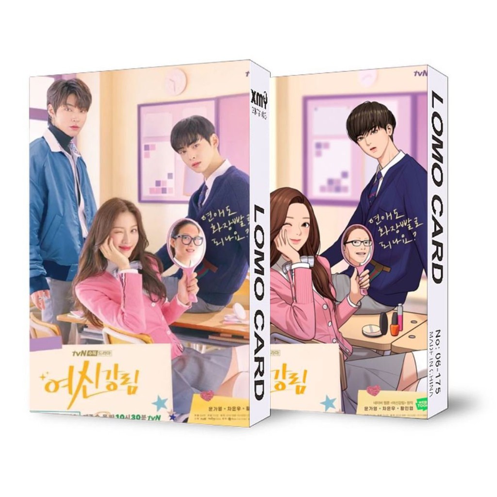 Ảnh lomo IN HÌNH TRUE BEAUTY 30 tấm CHA EUN WOO MOON GA YOUNG HWANG IN YEOP phim hàn quốc