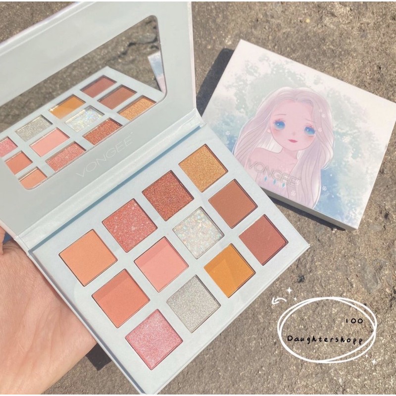 BẢNG PHẤN MẮT 18 Ô CÔ GÁI VONGEE