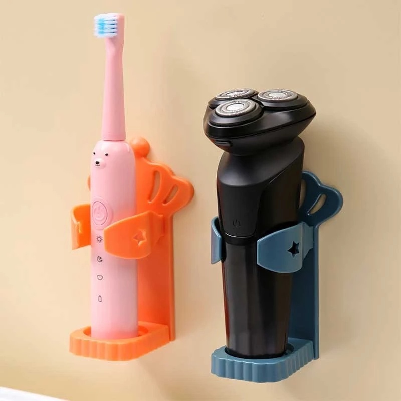 1 Giá Đỡ Bàn Chải Đánh Răng Gắn Tường Không Cần Khoan Tiện Dụng Tiết Kiệm Không Gian