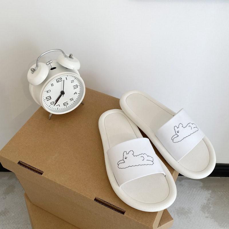Korean Wild Cute Cartoon Indoor Home Couple Anti-skid Sliders