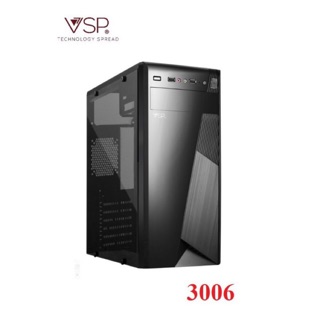 Thùng case, vỏ máy tính VSP 3006 bên hông trong suốt sơn tĩnh điện