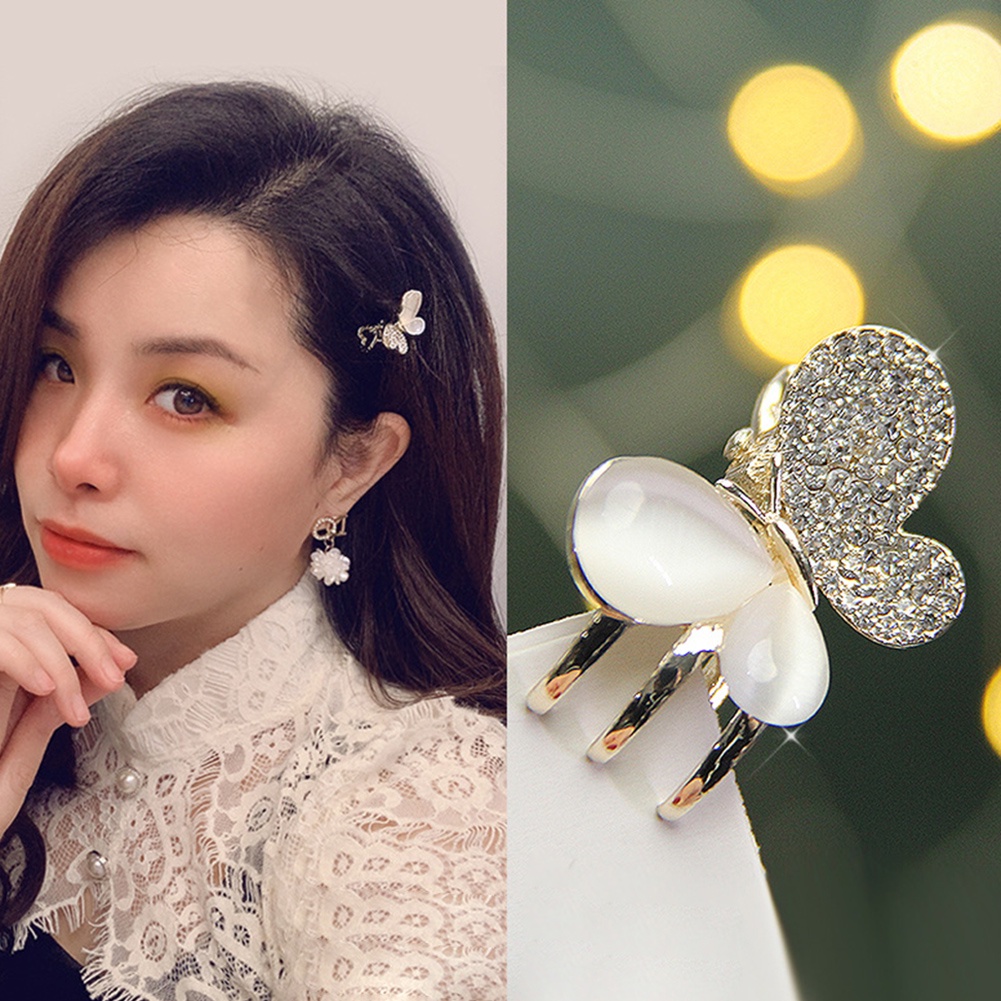 Kẹp Tóc Càng Cua Hình Bướm Dễ Thương Cho Nữ