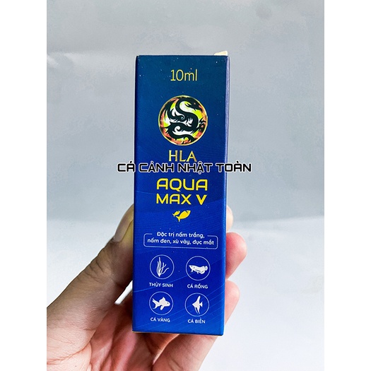 AQUA MAX V HỖ TRỢ CÁC VẤN ĐỀ CHO CÁ CẢNH 10ML