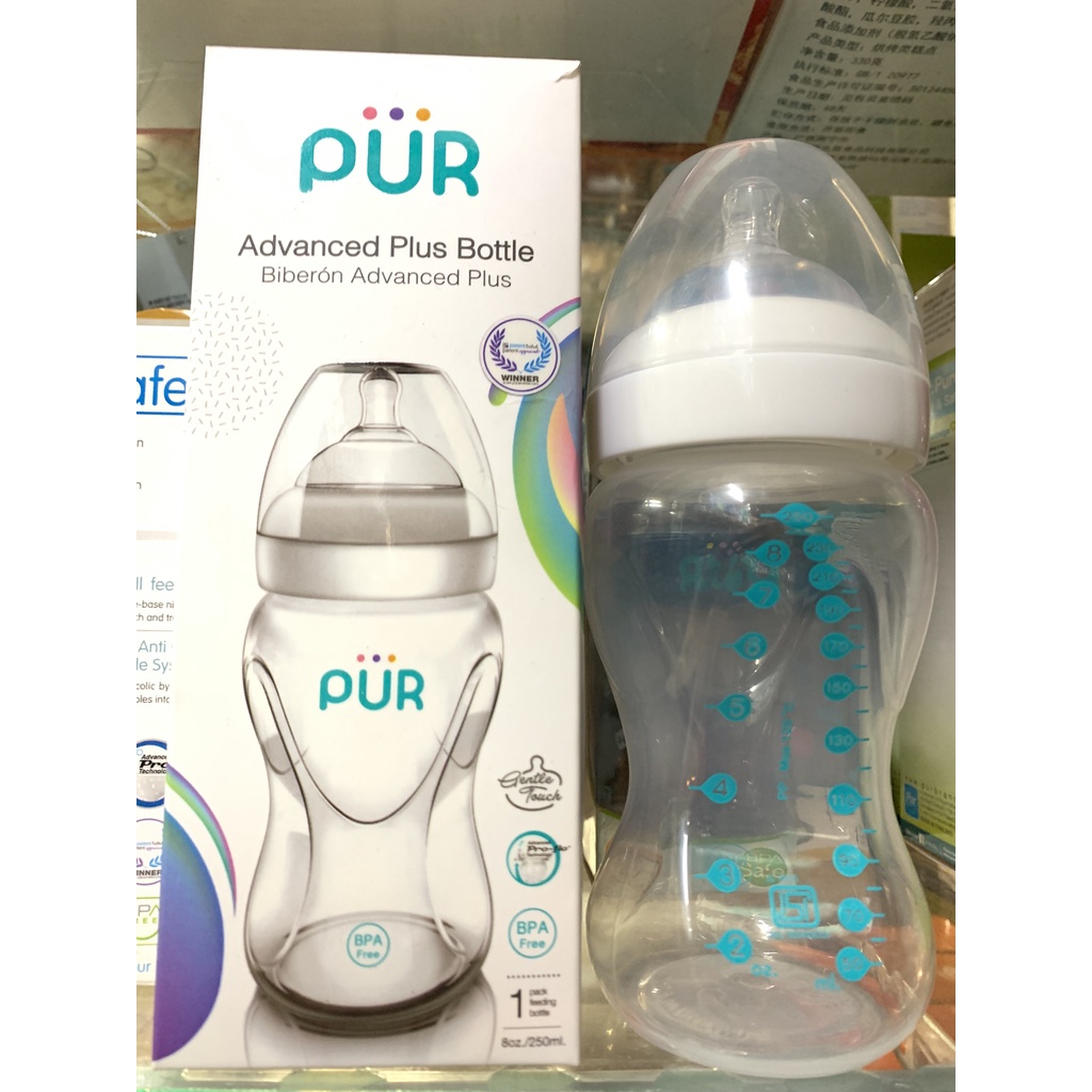 Bình Sữa Pur Cổ Rộng 250ml/130ml