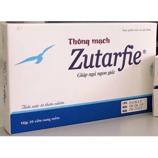 Thông mạch Zutarfie Học viện quân y giúp an thần ngủ ngon