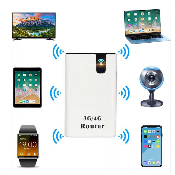 Cục Phát Wifi 4G, Kiêm Sạc Dự Phòng, Đầu Đọc Thẻ Nhớ, Cục Phát Wifi Đa Chức Năng